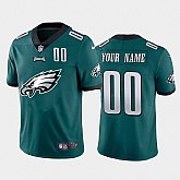 Nike Eagles Customized Green Team Big Logo Number Vapor Untouchable Limited Jersey,baseball caps,new era cap wholesale,wholesale hats